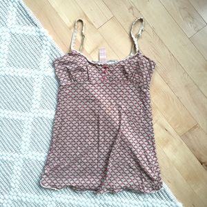 Free People floral tank top
